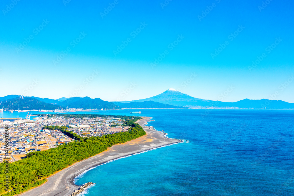 三保の松原と富士山（静岡県静岡市）