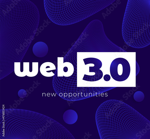 Web 3.0 or Web3 banner design