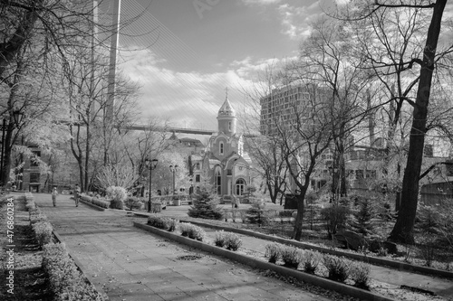 old bridge in the city