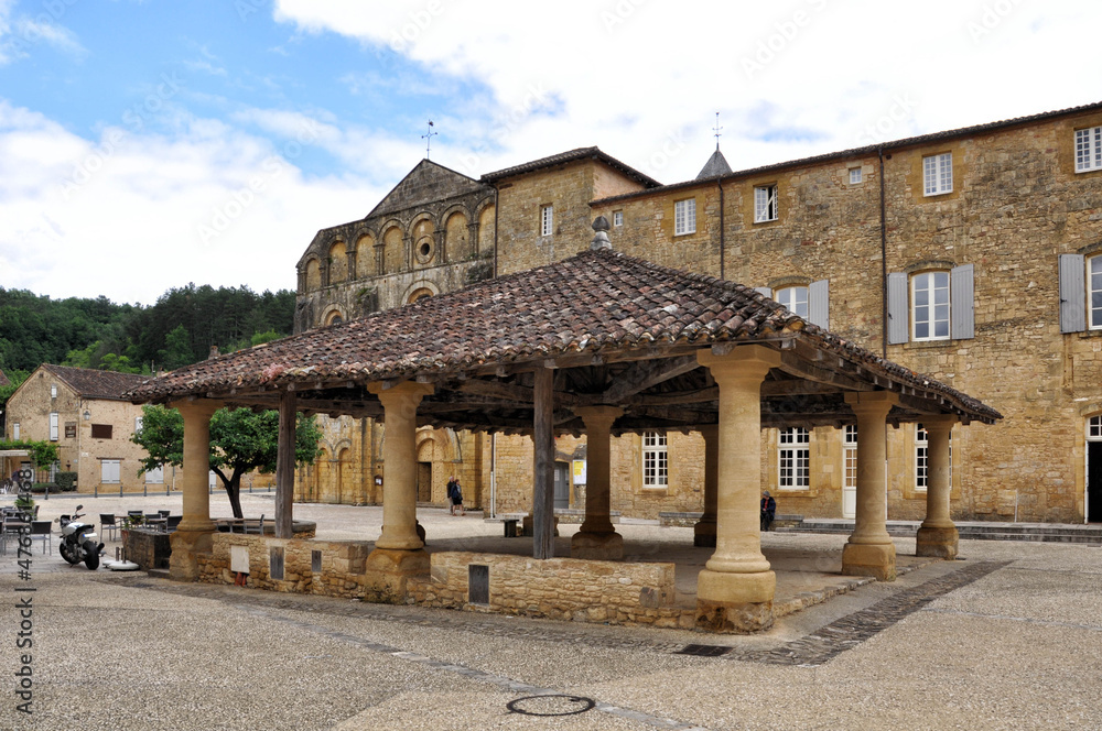 Cadouin, Le Buisson-de-Cadouin, Dordogne. 