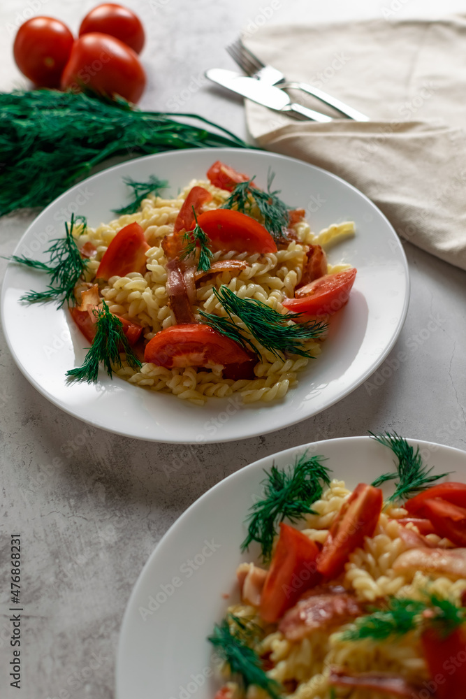 pasta with tomato sauce pasta with tomato sauce