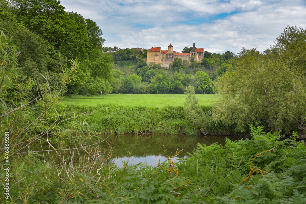 Schloss Goseck an der Saale in Sachsen-Anhalt