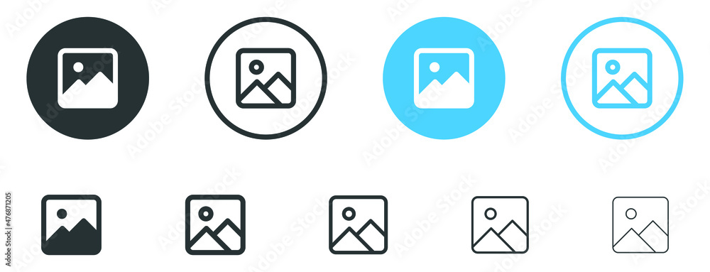 gallery icon vector, silhouette of an image, Photo album icon, Picture icons set in filled, thin line, outline and stroke style
gallery icon vector, silhouette of an image, Photo album icon, Picture icons set in filled, thin line, outline and stroke style