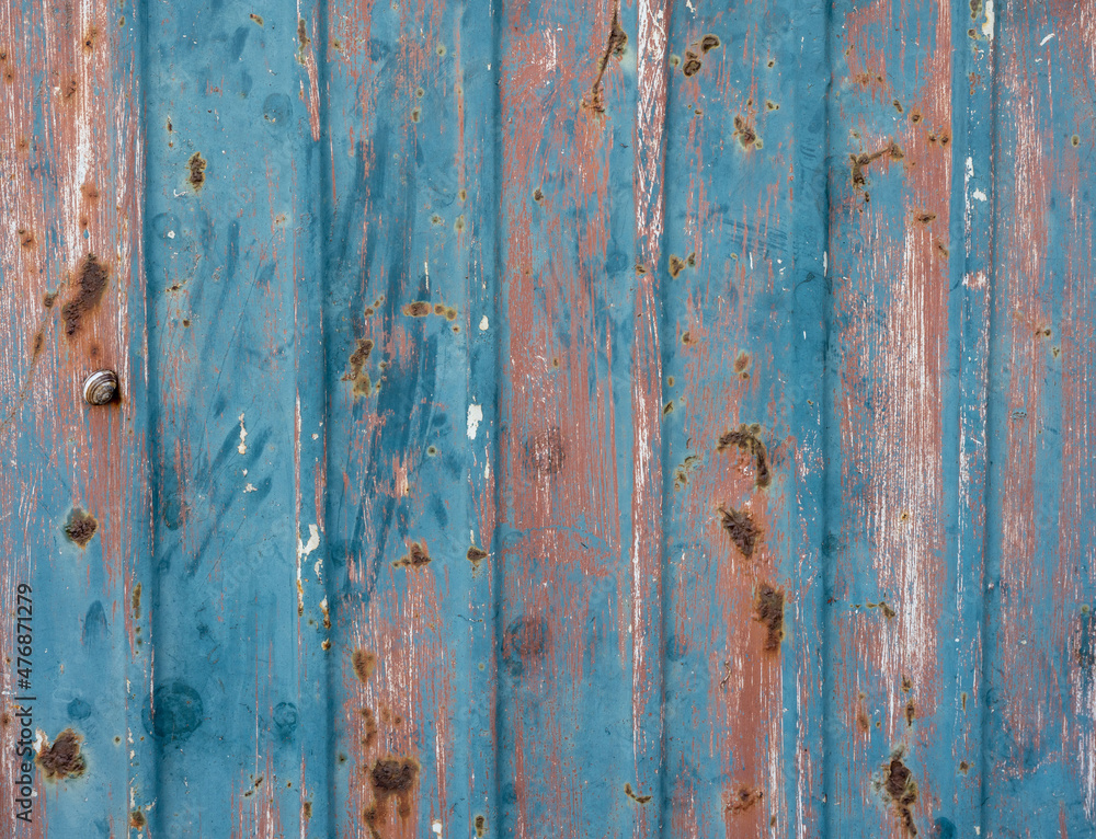 Metal light blue textured. Corrosion of metal, texture and background. White painted metal texture with rust. Rust stains a lot. Rusty metal background. Metal light blue textured. Corrosion of metal, texture and background. White painted metal texture with rust. Rust stains a lot. Rusty metal background.