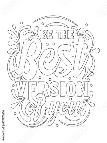 motivational Quotes coloring page .love Quotes coloring page.