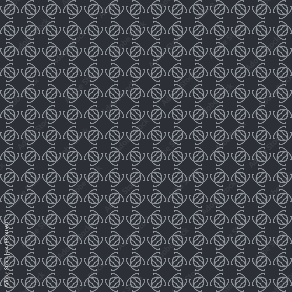 Background image with gray simple geometric elements on black background for your design projects, seamless pattern, wallpaper textures with flat design. Vector illustration Background image with gray simple geometric elements on black background for your design projects, seamless pattern, wallpaper textures with flat design. Vector illustration