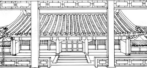 Palace of Eternal Spring in the Forbidden City in Beijing
