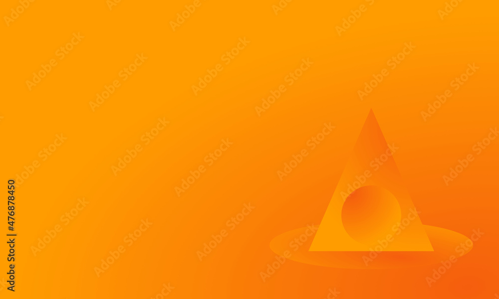 Fototapeta premium Abstract background, banner, template with geometric shapes. Vector illustration.