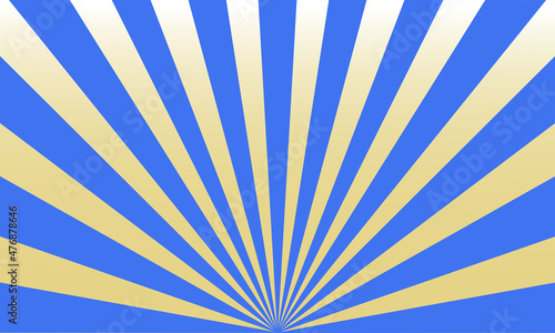 Blue rays on a light background. Circus background. Vector illustration