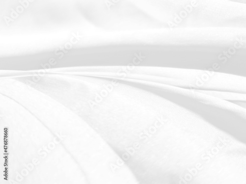 beauty soft line fabric white abstract smooth curve shape decorate fashion textile background