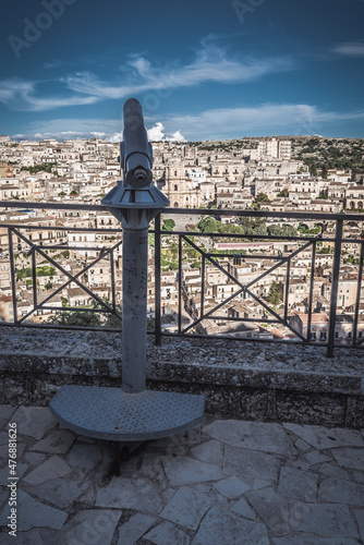 Wonderful View of Modica City Centre from the Lookout Point, Ragusa, Sicily, Italy, Europe, World Heritage Site