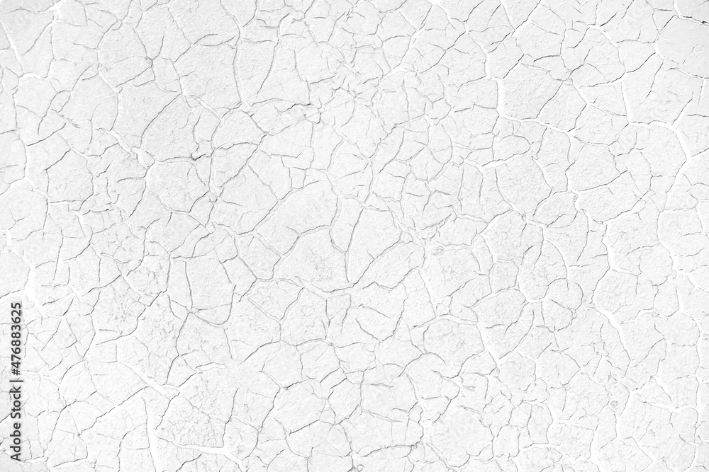 Cracked white paint texture