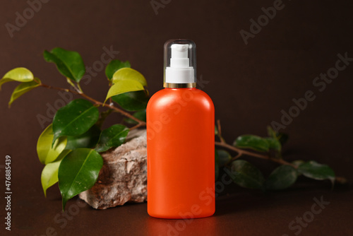 Cosmetics bottles Airless sprayer to put stickers for your product plastic bottles glass bottles © Helmy Shendy