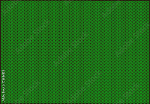 Knitted pattern in the background shade Leprechaun. Template color palette of shades of the year Fall 2021 Winter 2022. Fashion. Banner. Vector digital illustration. 
