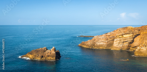 rough cliffs along the vicentina coast