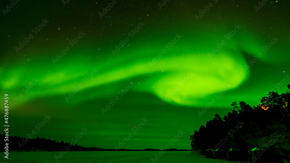 Aurora Borealis in Finnish Lapland