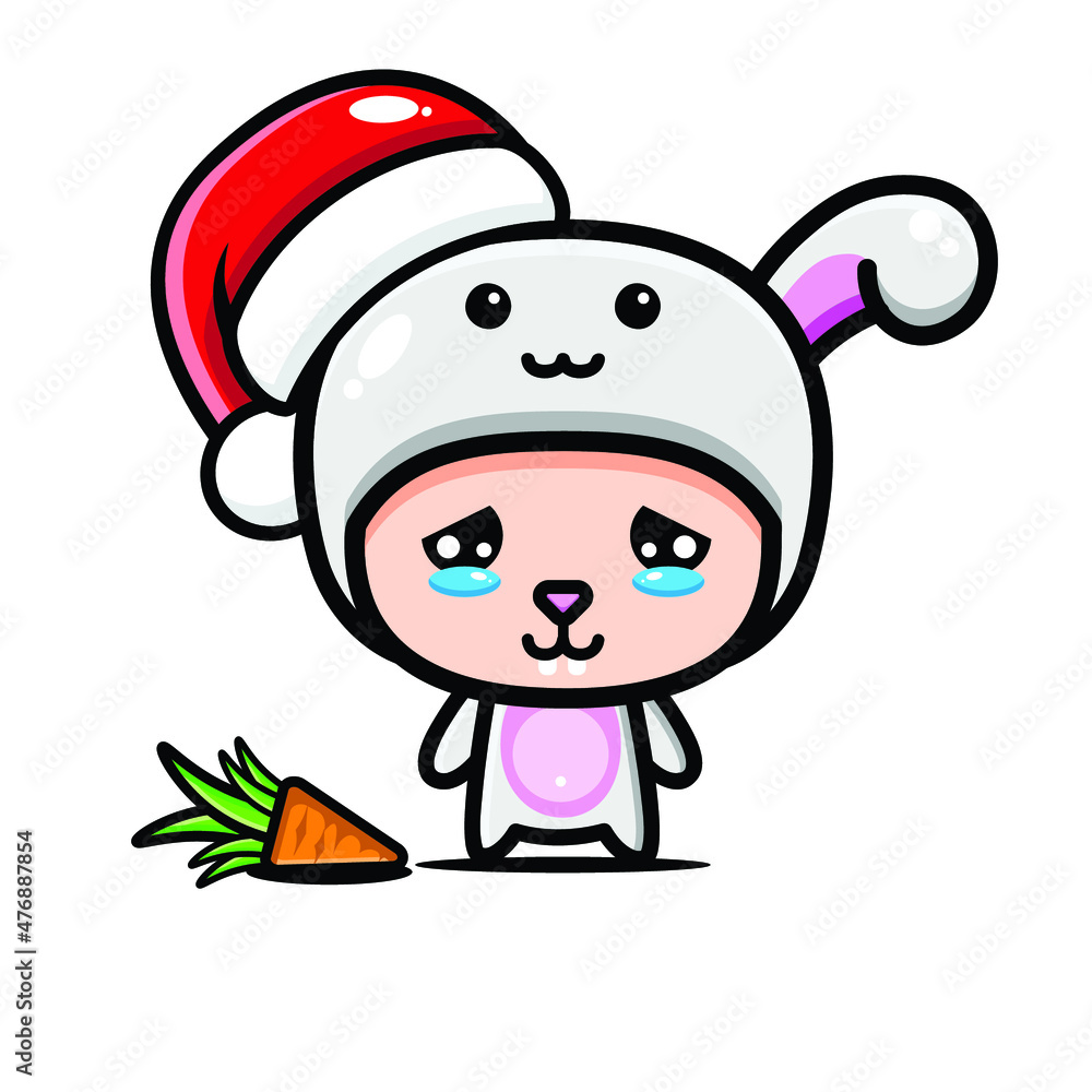 child in white bunny clothes child in white bunny clothes