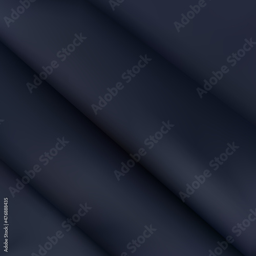 Black cloth. Crumpled silk. Abstract background. Beauty and fashion. eps 10