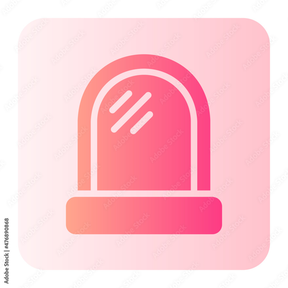 mirror gradient icon mirror gradient icon