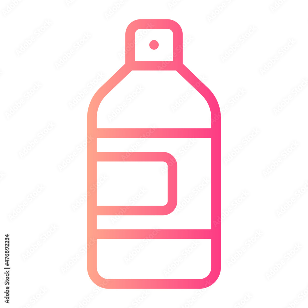 Shaving Foam  gradient icon