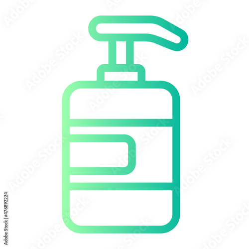 shampoo gradient icon
