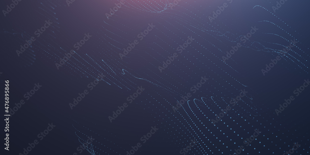 Abstract particular digital background hi-tech and scientific technology data line connect. particular wave dynamic mesh big data technology illustration background. 3d render particular line bg. Abstract particular digital background hi-tech and scientific technology data line connect. particular wave dynamic mesh big data technology illustration background. 3d render particular line bg.