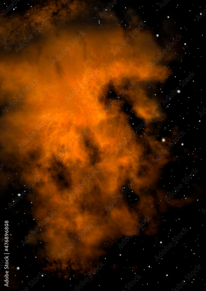 Being shone nebula Being shone nebula