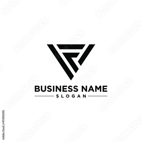 F modern Letter Logo Design Vector Free Download F modern Letter Logo Design Vector - GFXLoad