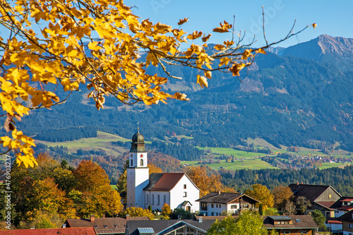 Ofterschwang - Allgäu - Kirche - Herbst - Oktober