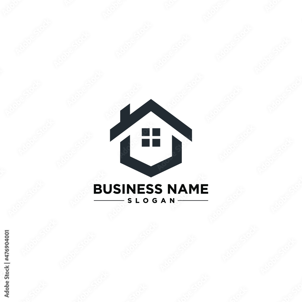Modern House Logo Design Vector Modern House Logo Design Vector