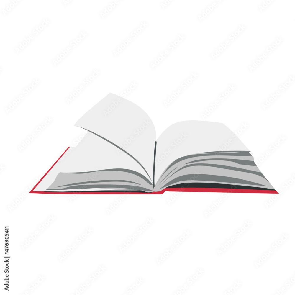 open book isolated on white background open book isolated on white background