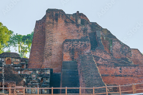 Nalanda Mahavihara Ruin of Nalanda University photo