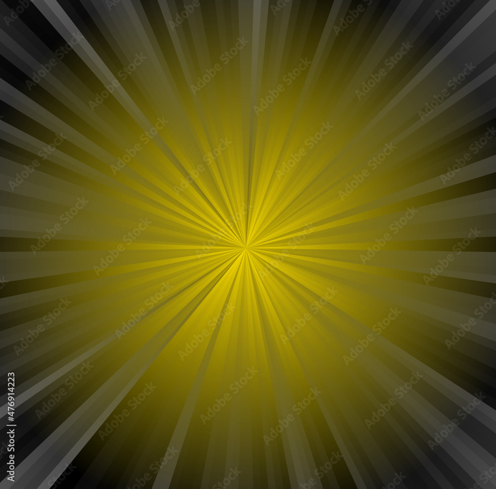 Abstract ray burst background, glow effect, comix