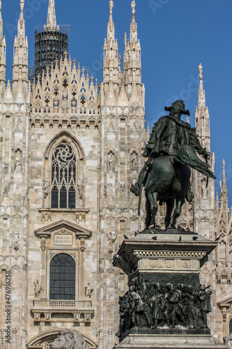 The cathedral of Milan, Duomo