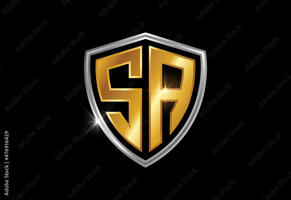 Initial Monogram Letter S A Logo Design Vector Template. Graphic Alphabet Symbol For Corporate Business Identity Initial Monogram Letter S A Logo Design Vector Template. Graphic Alphabet Symbol For Corporate Business Identity