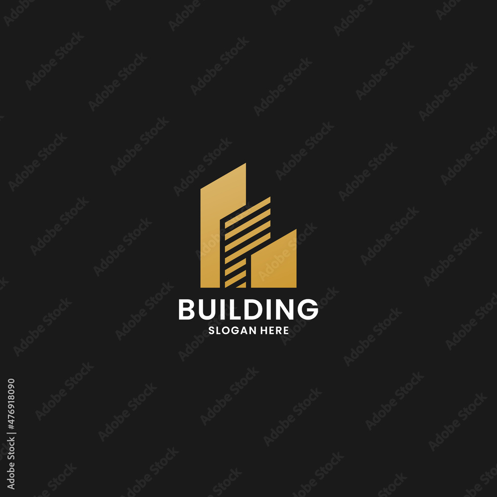 minimalist building skyscrapers logo design inspiration minimalist building skyscrapers logo design inspiration