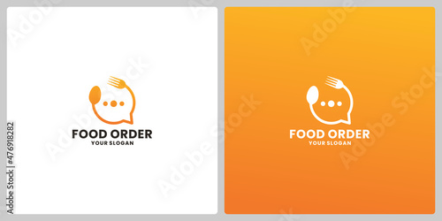 food order logo design for delivery business