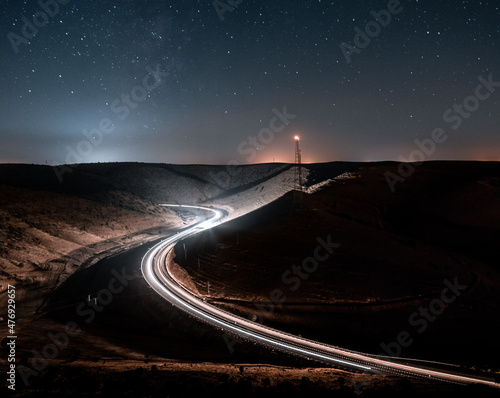Fototapeta Naklejka Na Ścianę i Meble -  highway at night