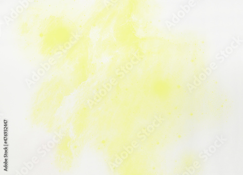 Blurred bright spots on a white background, illustration, design. © Elena Shap