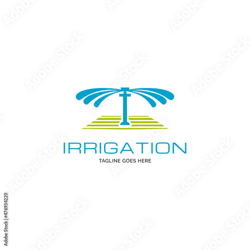 Garden irrigation logo design inspiration