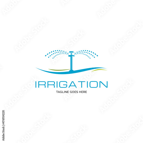 Garden irrigation logo design inspiration