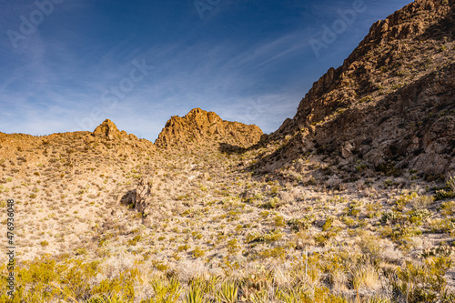 Faint Desert Trail Heads Toward Marufo Vega photo