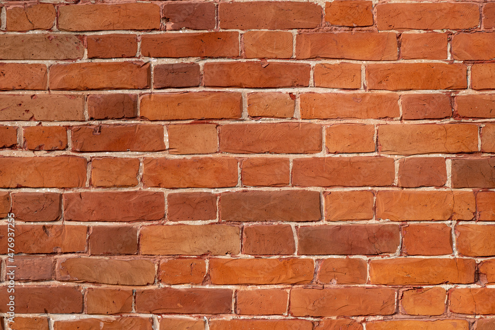 Obraz premium Red brick decorative brickwork