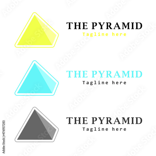 logo pyramid for your business company