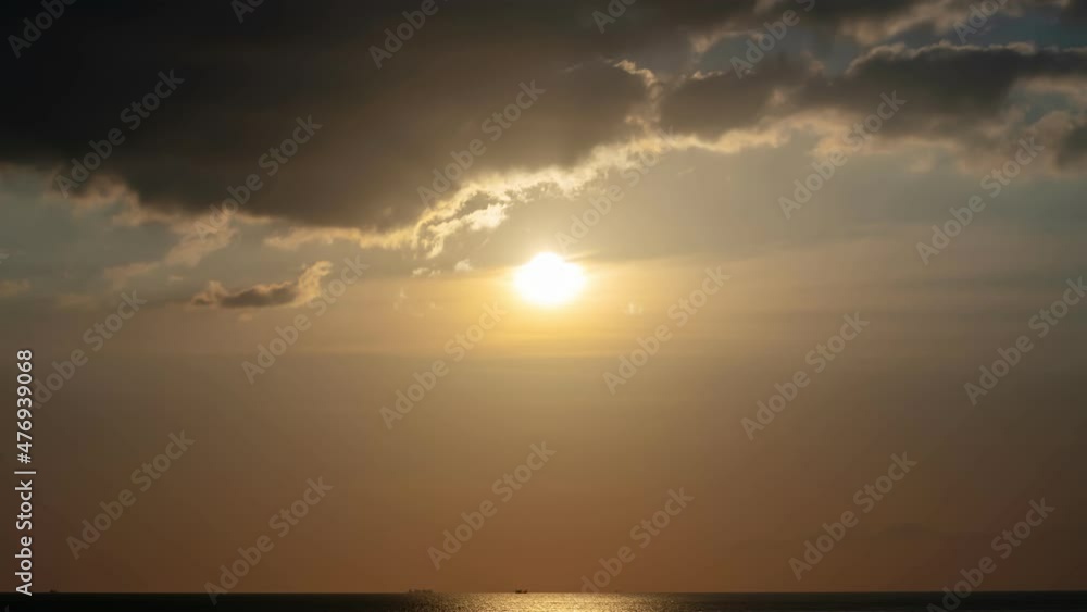 Phuket sea Timelapse clouds beautiful sea with amazing sunset or sunrise sky landscape nature view at Phuket island Thailand Phuket sea Timelapse clouds beautiful sea with amazing sunset or sunrise sky landscape nature view at Phuket island Thailand