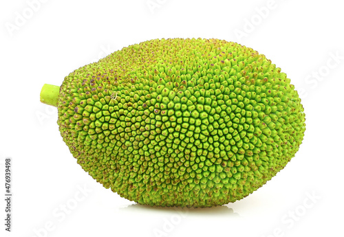  jackfruit isolated on white background