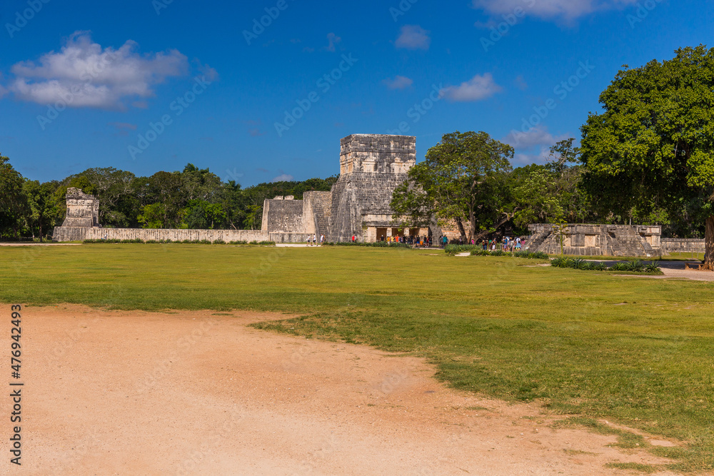  ball game court (juego de pelota) at Chichen Itza - Yucatan, Mexico