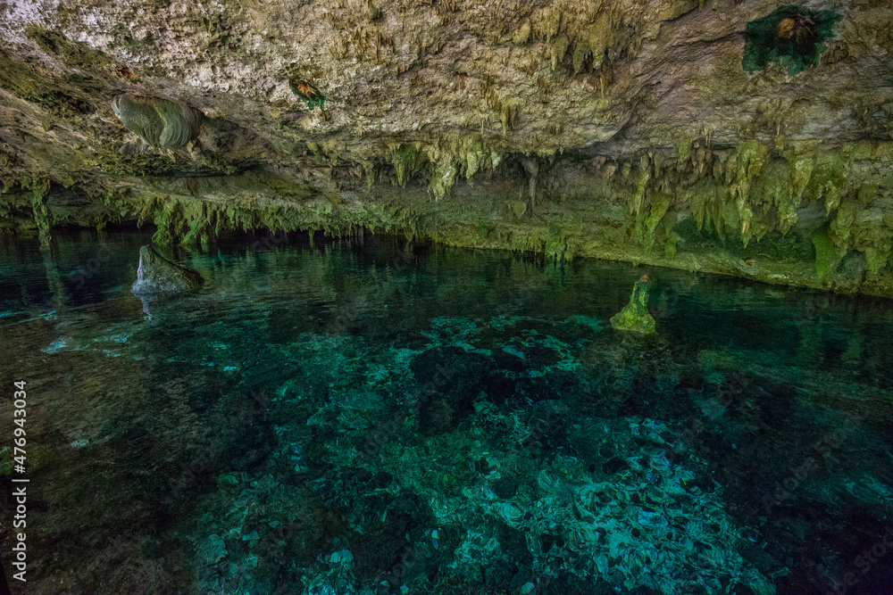 Dos Ojos Cenote Near Tulum And Playa Del Carmen in Mexico