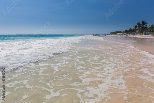 Paradise Beach a  Riviera Maya  Mexico