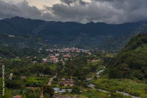 Small town of Boquete Panama